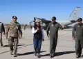 Keiko Fujimori llega a Arequipa para supervisar trabajos de puente a�reo ante bloqueo de carreteras