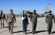 Keiko Fujimori llega a Arequipa para supervisar trabajos de puente aéreo ante bloqueo de carreteras por huaicos