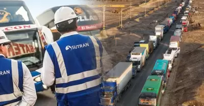 Sutran inform� el estado de las v�as en el sur.