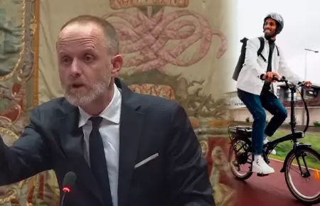 La autoridad prohibi� el tr�nsito de bicicletas.