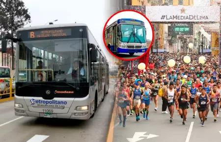 Transporte p�blico se ver� ajustado por evento deportivo.