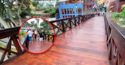 Infraestructura del puente fue reforzada.