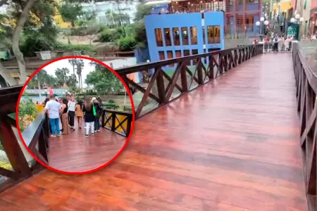 Infraestructura del puente fue reforzada.