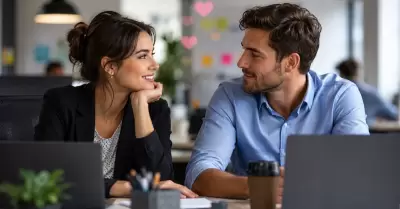 Se�ales que indican que hay atracci�n entre compa�eros de trabajo