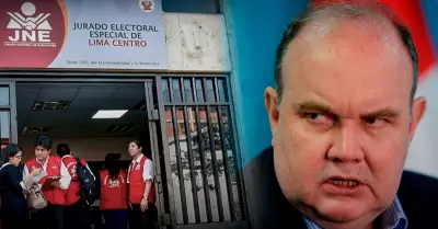 JEE acepta pedidos de exclusi�n contra Rafael L�pez Aliaga