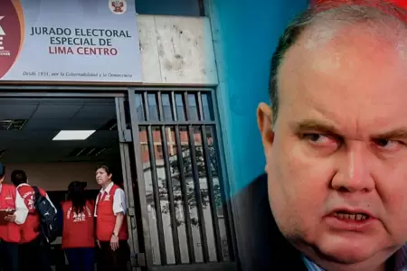 JEE acepta pedidos de exclusi�n contra Rafael L�pez Aliaga