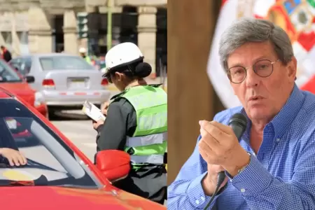 MTC dispone cambios en las multas de tr�nsito
