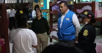 El megaoperativo fue en coordinaci�n con miembros del Ministerio P�blico.