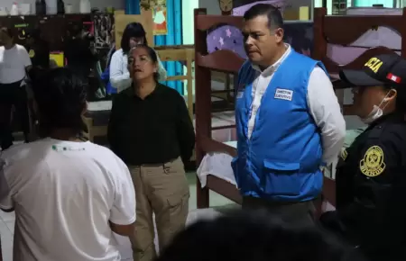 El megaoperativo fue en coordinaci�n con miembros del Ministerio P�blico.