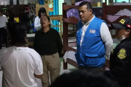 El megaoperativo fue en coordinaci�n con miembros del Ministerio P�blico.