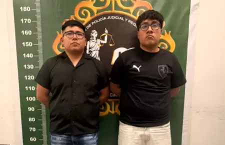 Hermanos Renzo y Yerson Yupanqui Soto detenidos por presunto sicariato