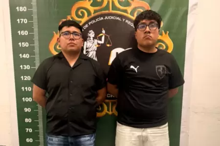Hermanos Renzo y Yerson Yupanqui Soto detenidos por presunto sicariato