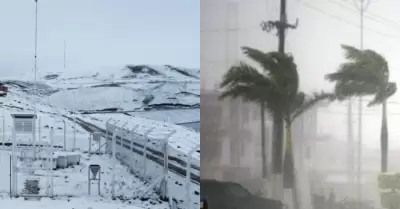 Nevadas y aumento de la velocidad del viento se registrar�, seg�n Senamhi.
