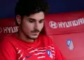 Juli�n �lvarez recibe fuerte rechazo de hinchas del Atl�tico de Madrid en el Metropolitano