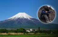 "Inaceptable": padre deja solo a su hijo de 7 a�os mientras escalaban el Monte Fuji, el m�s alto de Jap�n