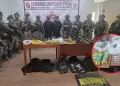 Captura en Pataz: militares detienen a dos sujetos en posesi�n de fusiles, pistolas y explosivos