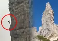 Rescate de pel�cula: salvan a un alpinista que estuvo colgado en aire durante 12 horas seguidas