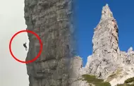 Rescate de pel�cula: salvan a un alpinista que estuvo colgado en aire durante 12 horas seguidas