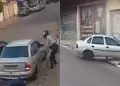 Hombre atropella a dos delincuentes que lo acababan de asaltar: ladrones fallecieron al instante