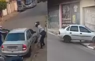 Hombre atropella a dos delincuentes que lo acababan de asaltar: ladrones fallecieron al instante