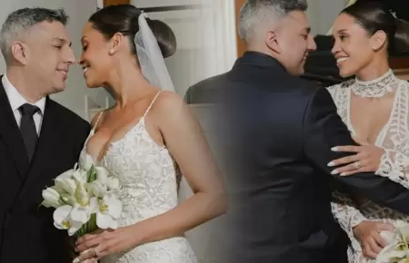 Ricardo Mendoza y Katya Mosquera se casaron