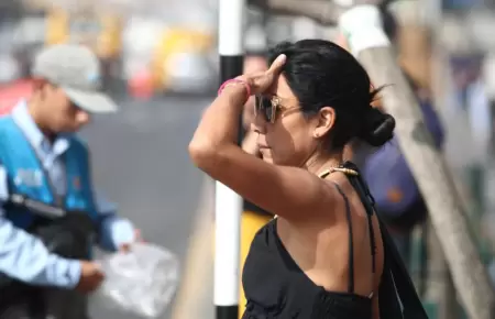 Lima vivi� el d�a m�s caluroso de agosto