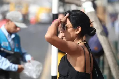 Lima vivi� el d�a m�s caluroso de agosto