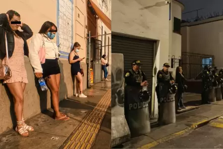 PNP realiza megaoperativo y desbarata banda criminal que explotaba mujeres