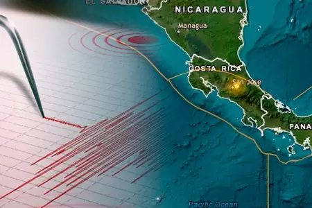 Dos sismos sacudieron Costa Rica.