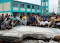 Tragedia en Iquitos: pared se desploma y cae sobre dos estudiantes del colegio Petronila Perea de Ferrando
