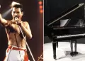 Piano y micr�fono de Freddie Mercury, l�der la legendaria banda Queen, ser�n subastados por ASTRON�MICO monto