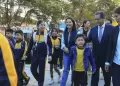 Keiko Fujimori supervis� reinicio de clases en colegios afectados por intensas lluvias