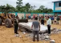 Tragedia en colegio de Iquitos: fallece escolar que qued� gravemente herido tras ca�da de estructura de concreto