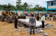 Tragedia en colegio de Iquitos: fallece escolar que quedó gravemente herido tras caída de estructura de concreto