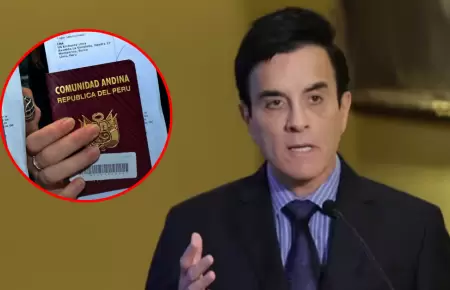 Carlos Esp� anuncia visa electr�nica y pasaporte de emergencia