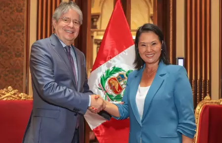 Keiko Fujimori / Guillermo Lasso.