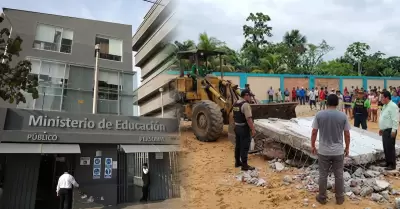 El Minedu emiti� su preocupaci�n frente a la tragedia.