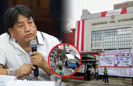 El dirigente confirm� que hubo un acuerdo con el Mininter.