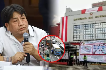 El dirigente confirm� que hubo un acuerdo con el Mininter.