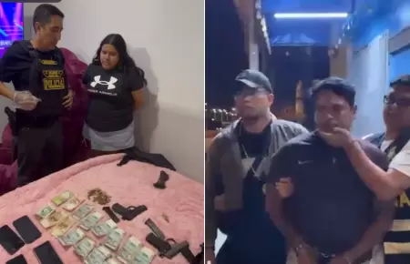 Desarticulan banda criminal 'Los injertos de Lima Sur'