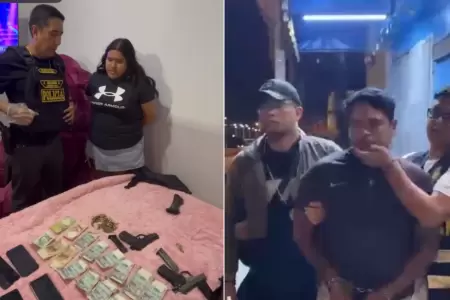 Desarticulan banda criminal 'Los injertos de Lima Sur'