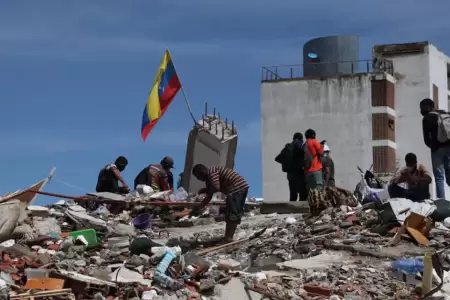 Cifra de muertos por terremotos de Venezuela