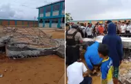 Detienen a director y docente de colegio en Iquitos donde un escolar murió aplastado por estructura de concreto