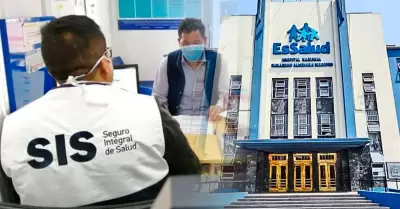 Consulta si tienes SIS o EsSalud.