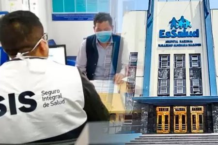 Consulta si tienes SIS o EsSalud.