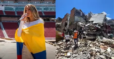 Karol G dona millonaria suma por el sismo de 7.4