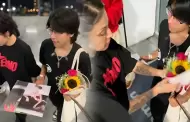 Mon Laferte protagoniza tenso momento con joven en aeropuerto: "Un verdadero fan se sabr�a mis canciones"