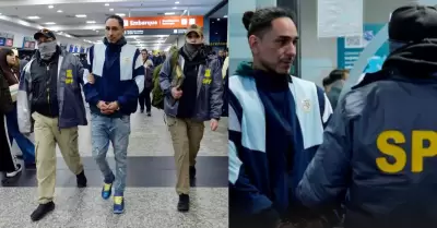Deportan de tierras argentinas a narcotraficante peruano vinculado a banda crimi