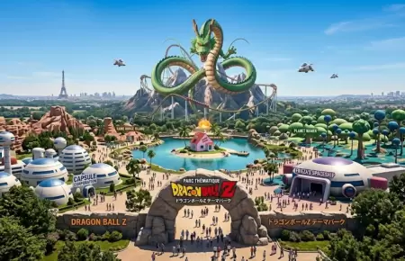 Dragon Ball y su parque tem�tico cerca de Par�s