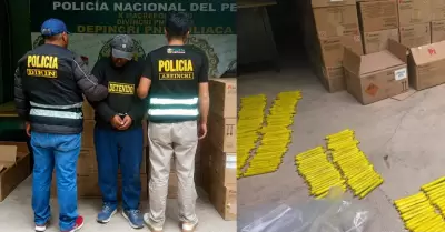 Detienen a sujeto que trasladaba dinamita y material explosivo